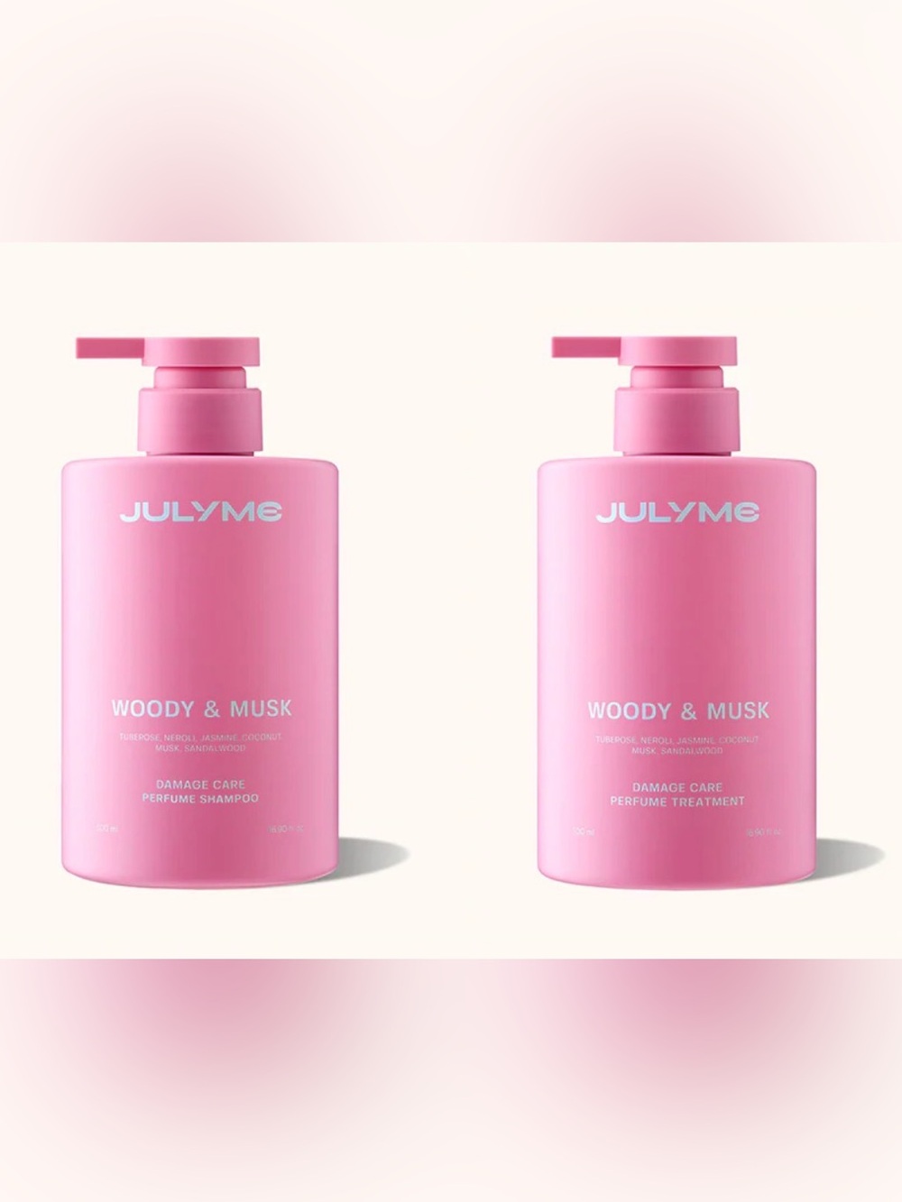 South Korean Woody & Musk Shampoo & Treatment Duo